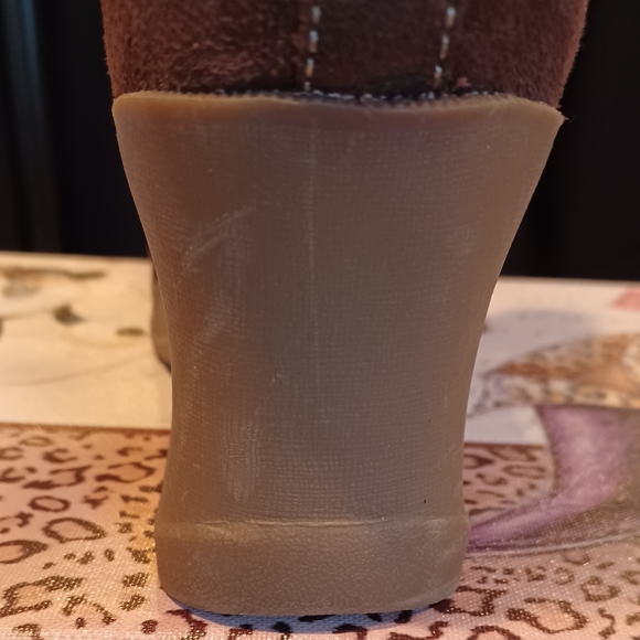 NWOT/BOX BONGO BOOTS "WINTER BLAST" 7 1/2 M 4472628 CHOCOLATE SHERPA LINED WEDGE - Picture 10 of 15